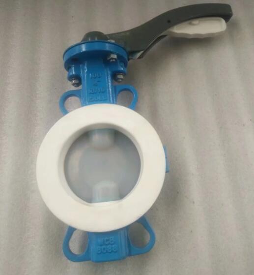 手動(dòng)對(duì)夾襯氟蝶閥