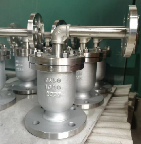 雙相鋼2205單口排氣閥帶側排